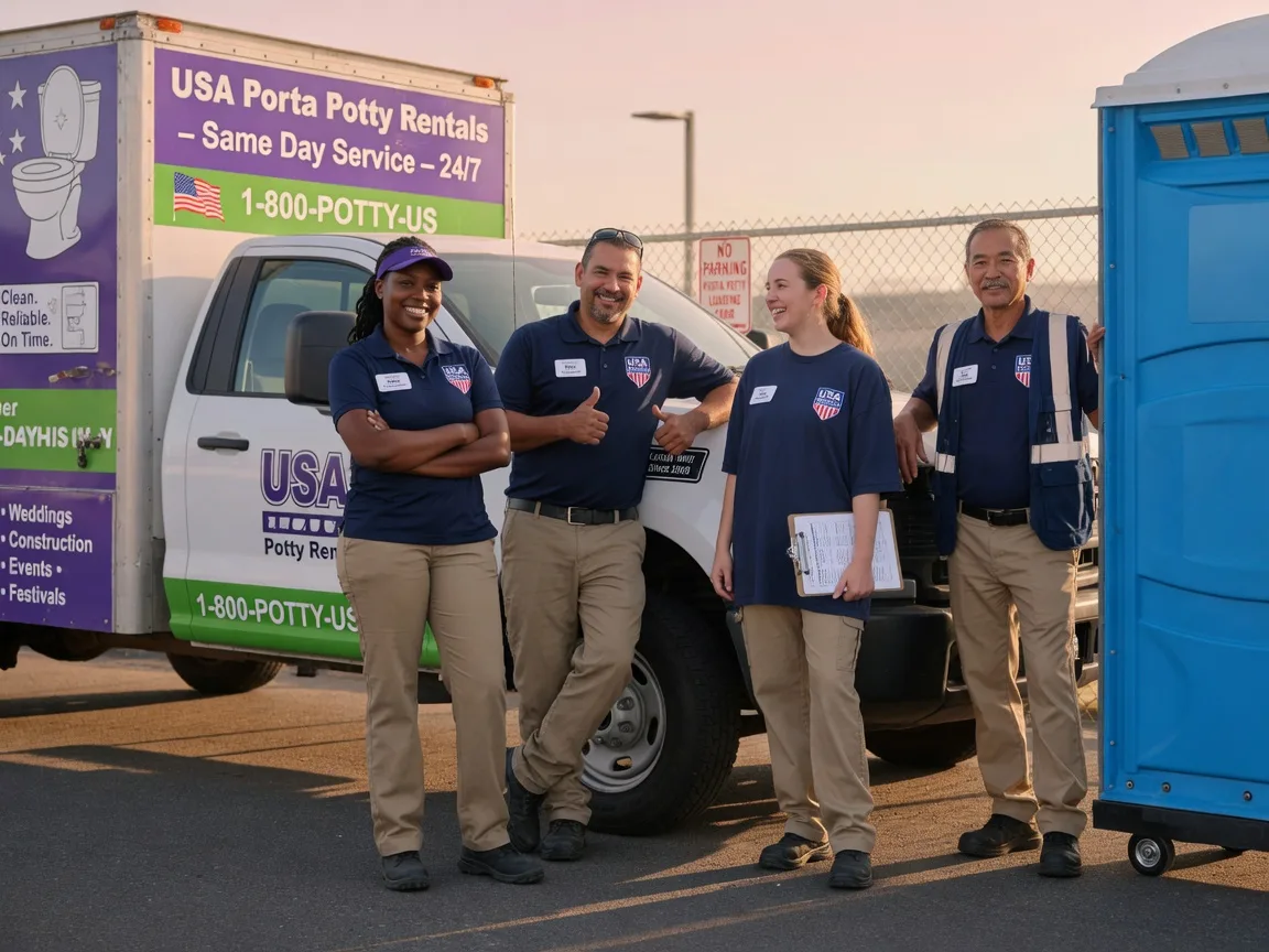 Porta Potty Rental company in Garland City, AR